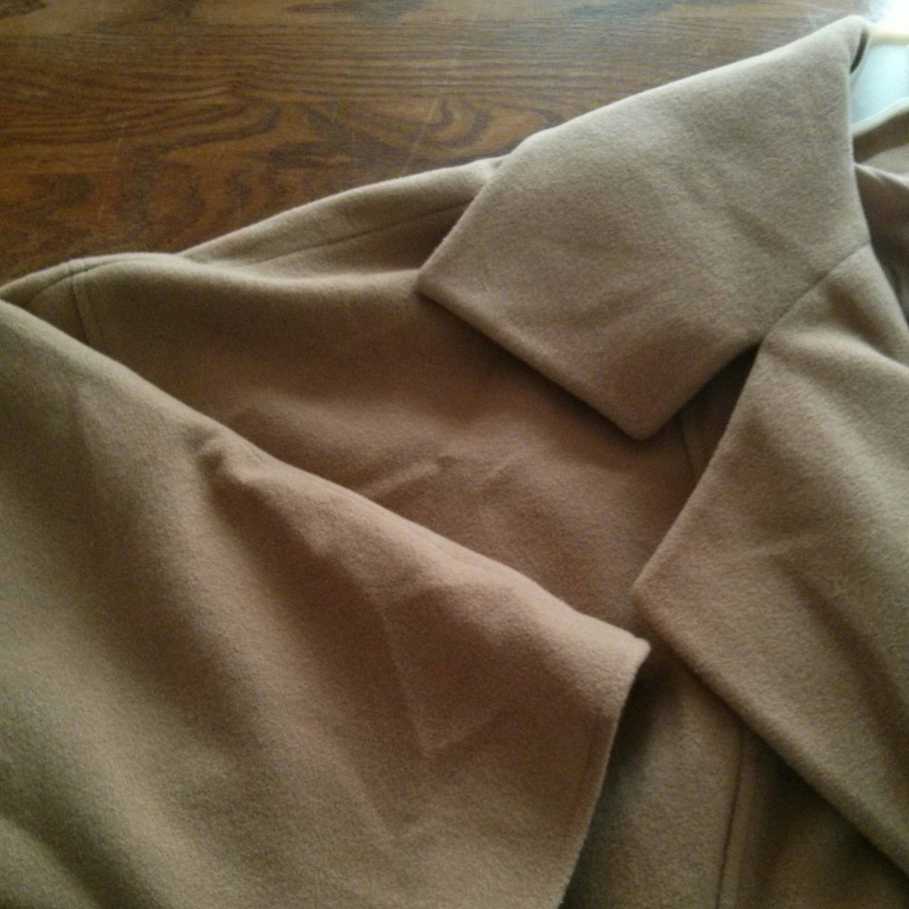 Timeless Camel Car Coat - Wool Blend - Picture 10 of 16